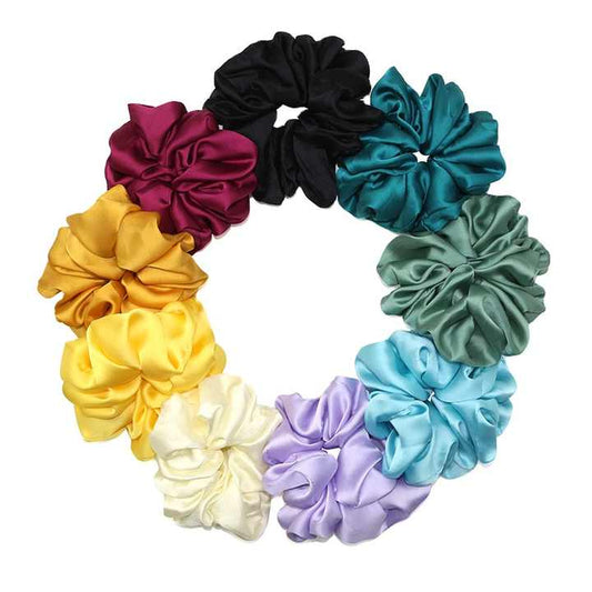 White Rain Scrunchie